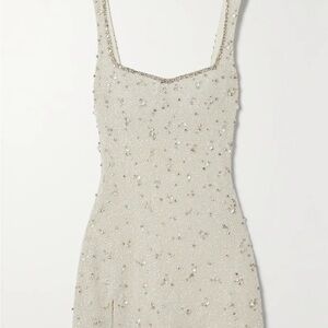 Embellished Ivory Mini Dress - Brand:
